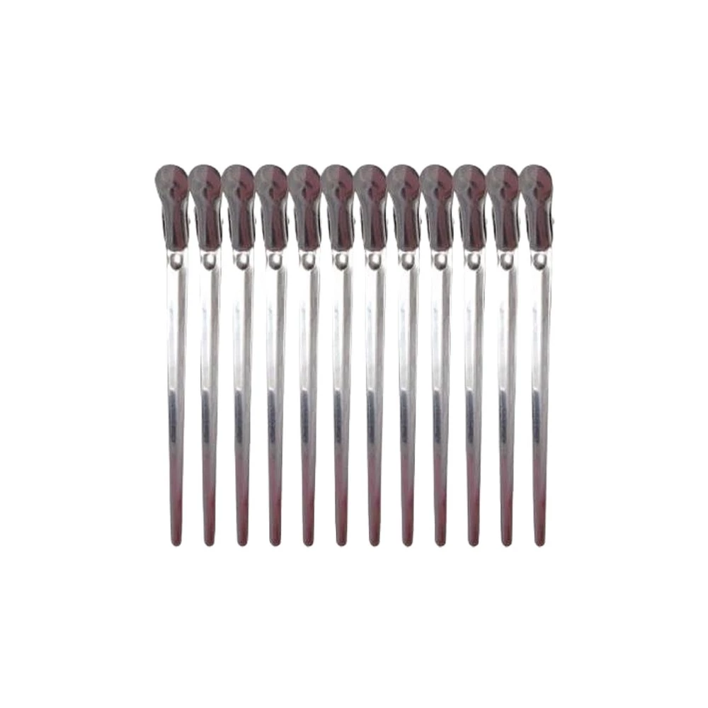 王冠不鏽鋼鴨口夾12入漲