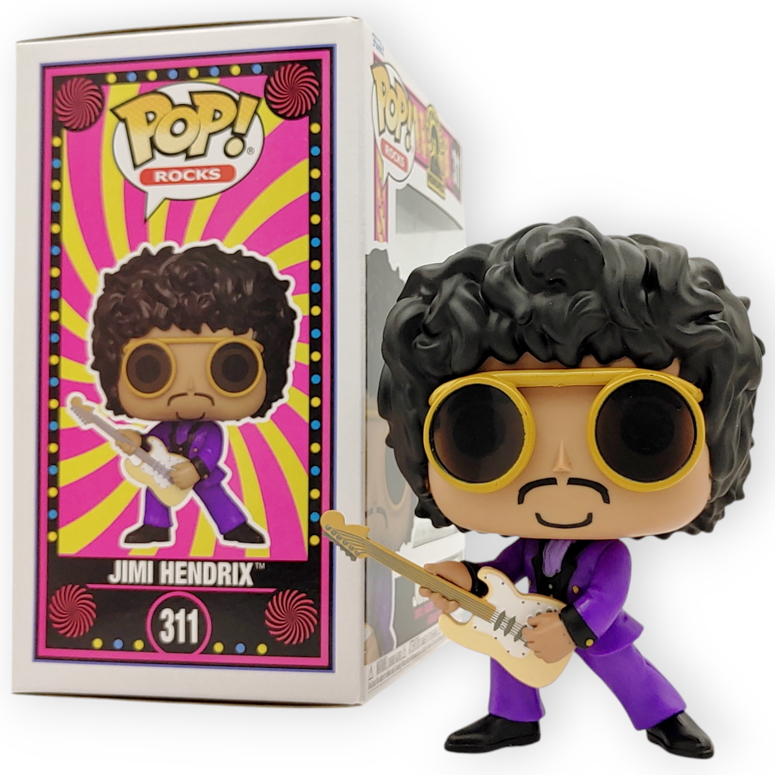 FUNKO POP <Rocks> Jimi Hendrix_紫衫-No.311