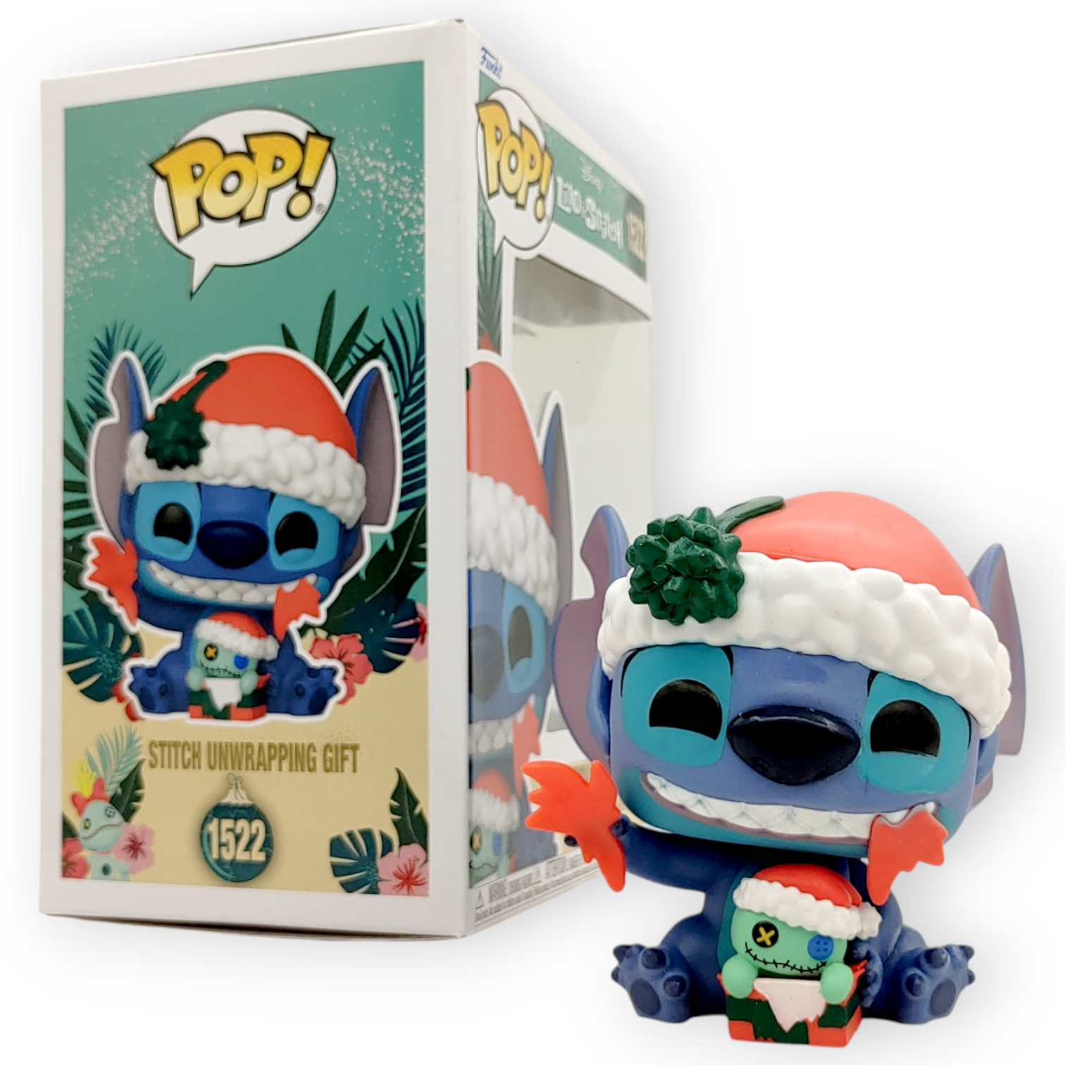 FUNKO POP<扮嘢小魔星>史迪仔_小金聖誕禮物-No.1522