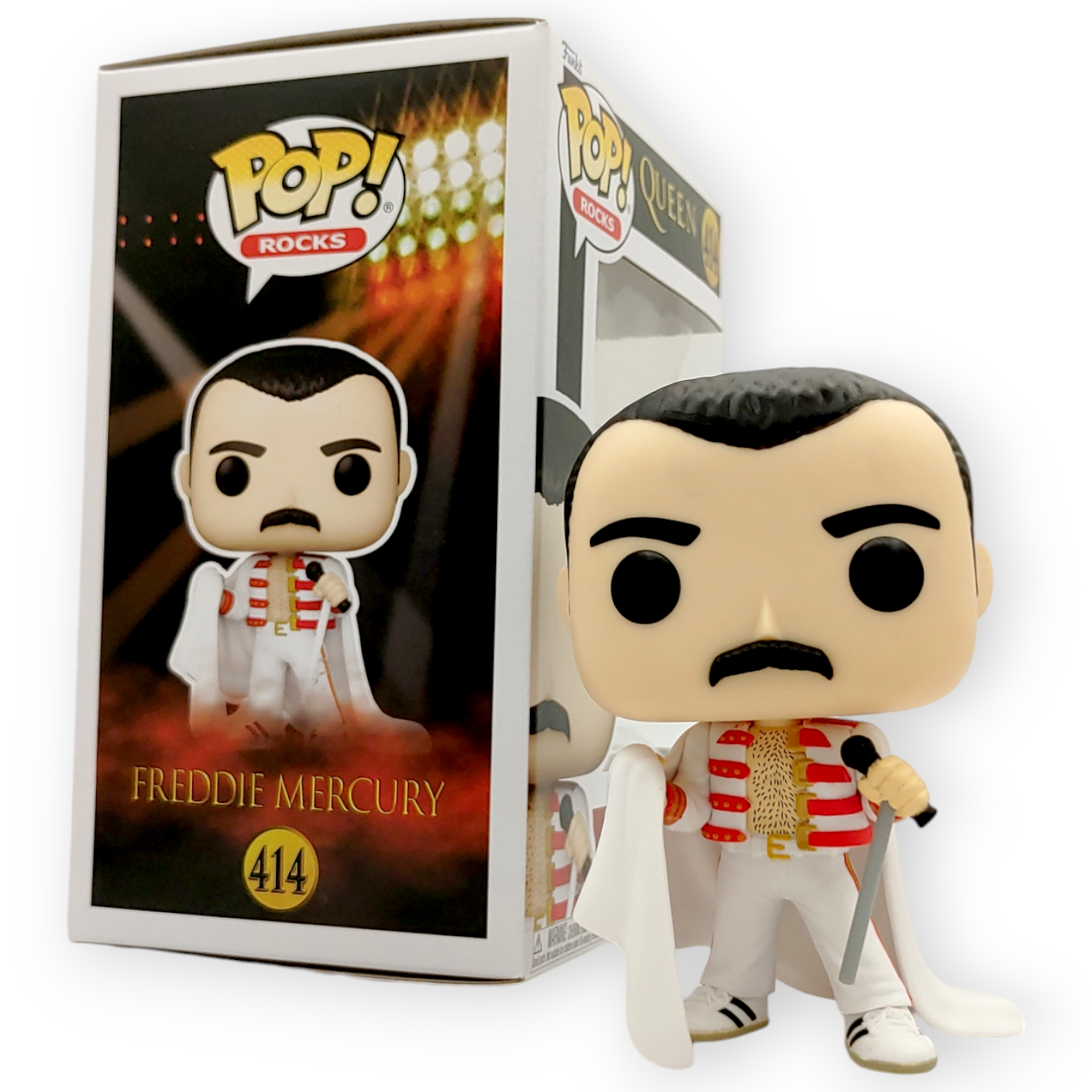 FUNKO POP<Queen>Freddie Mercury(披肩造型)-No.414