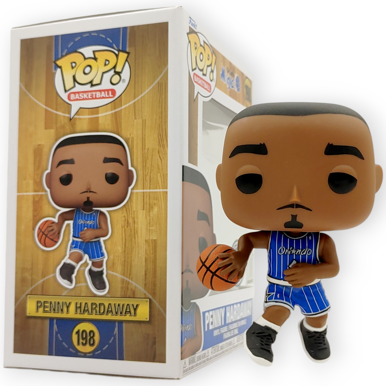 FUNKO POP<經典NBA>奧蘭多魔術藍衫_P.夏達威-No.198