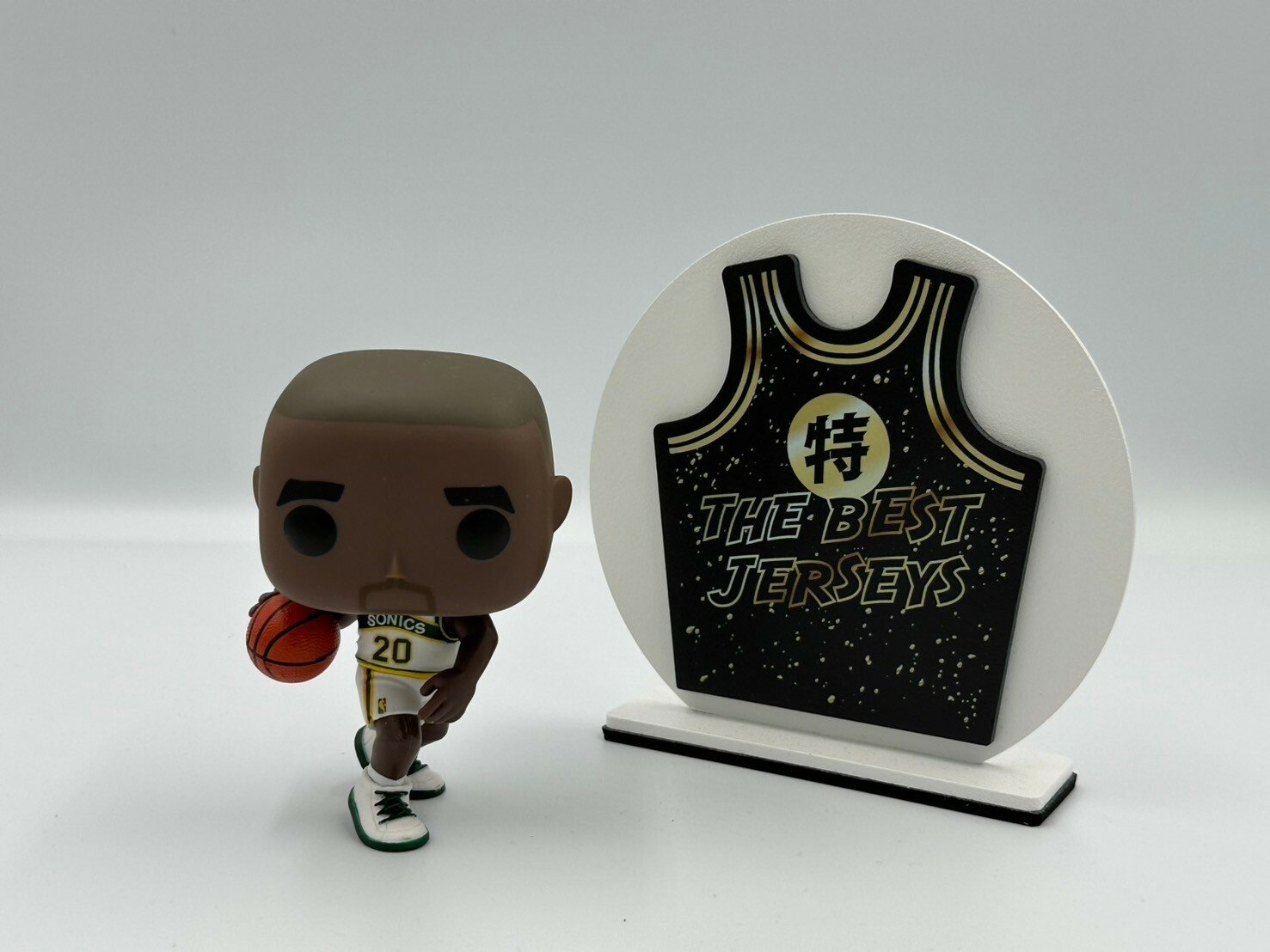 NBA公仔 Gary Payton 西雅圖超音速白 #80 Funko Pop! Vinyl Figure 全新