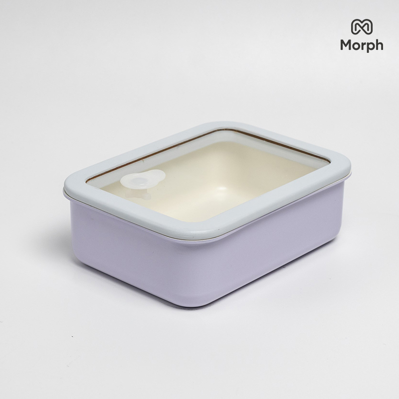 不沾石墨烯保鮮盒-M (1100ML) / 萬用蓋款