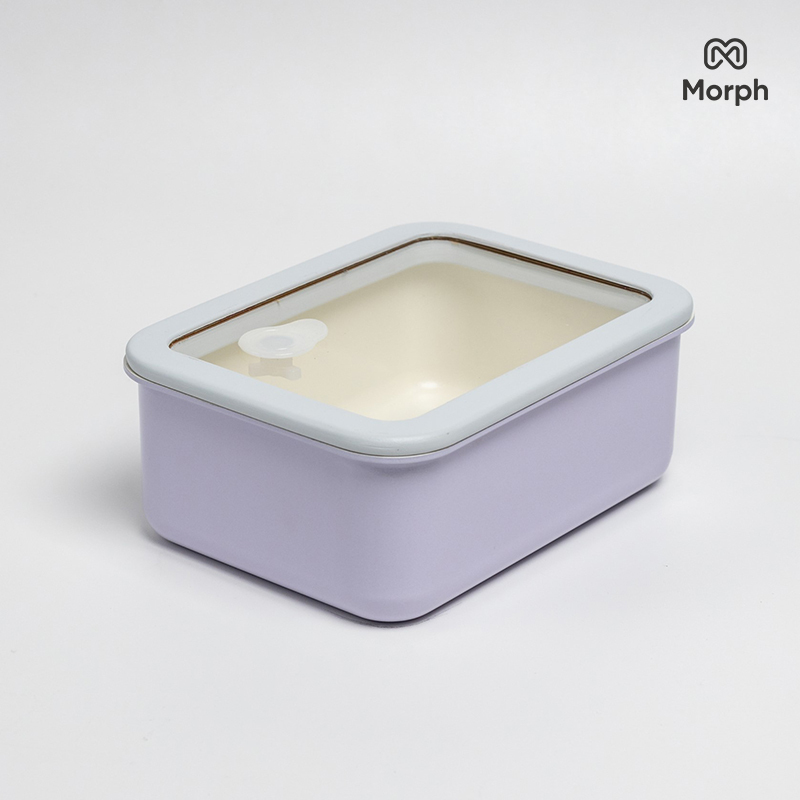 不沾石墨烯保鮮盒-L (1400ML) / 萬用蓋款