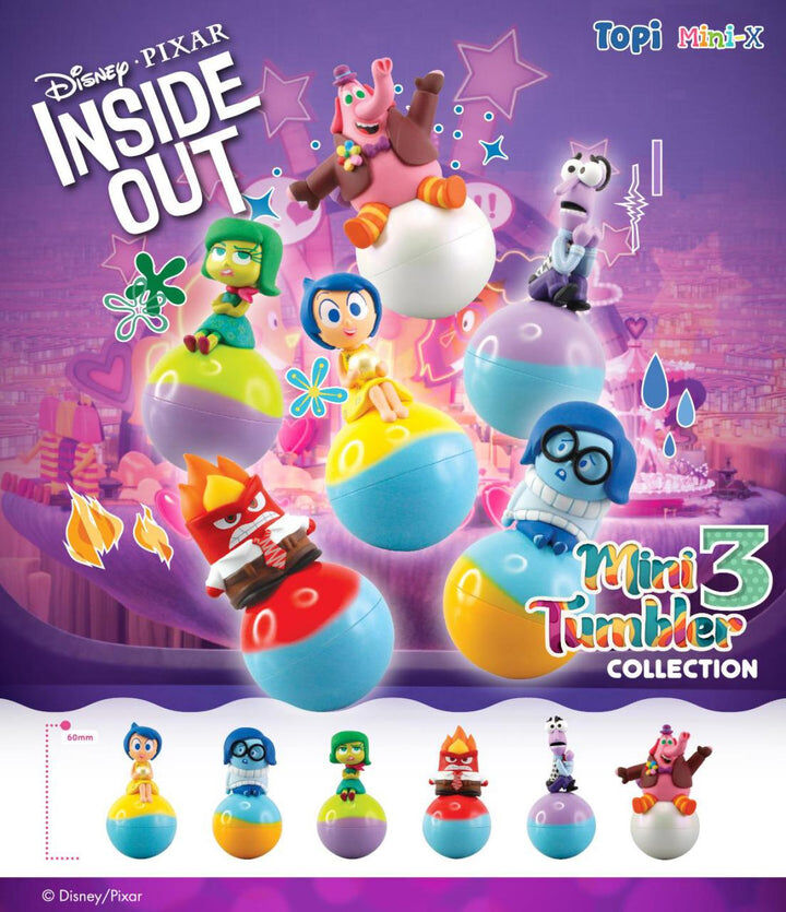 千值練 代理版 盒玩 不倒翁03 腦筋急轉彎 Inside Out 全6種隨機出貨