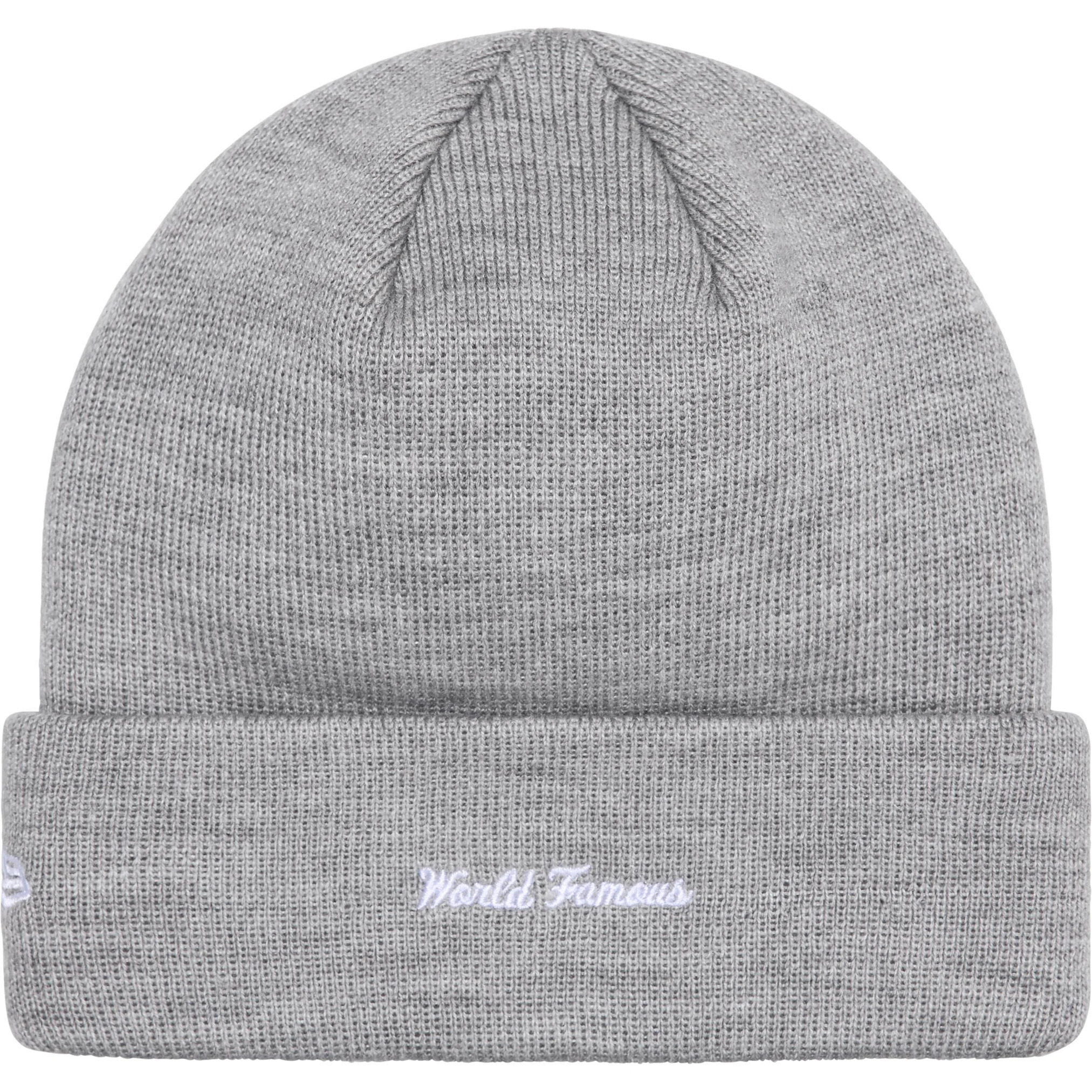 Supreme New Era Box Logo Beanie - GREY | FW24BN13