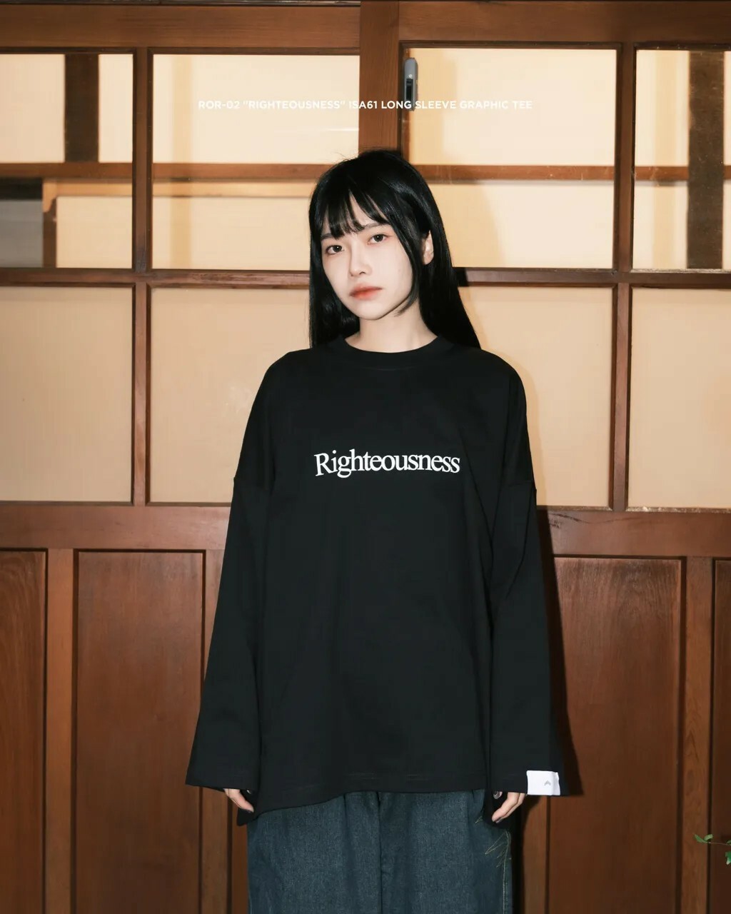 "現貨" Apostle ROR-02 "Righteousness" Isa61 Long Sleeve Graphic Tee
