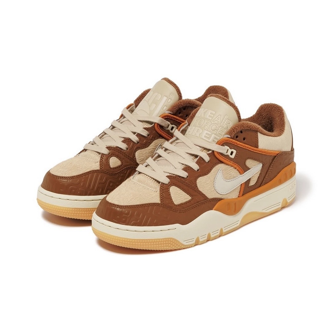 【Focus Store】預購 Nigo x Nike Air Force 3 Low "Light British Tan" 奶茶棕色 HQ0260-200