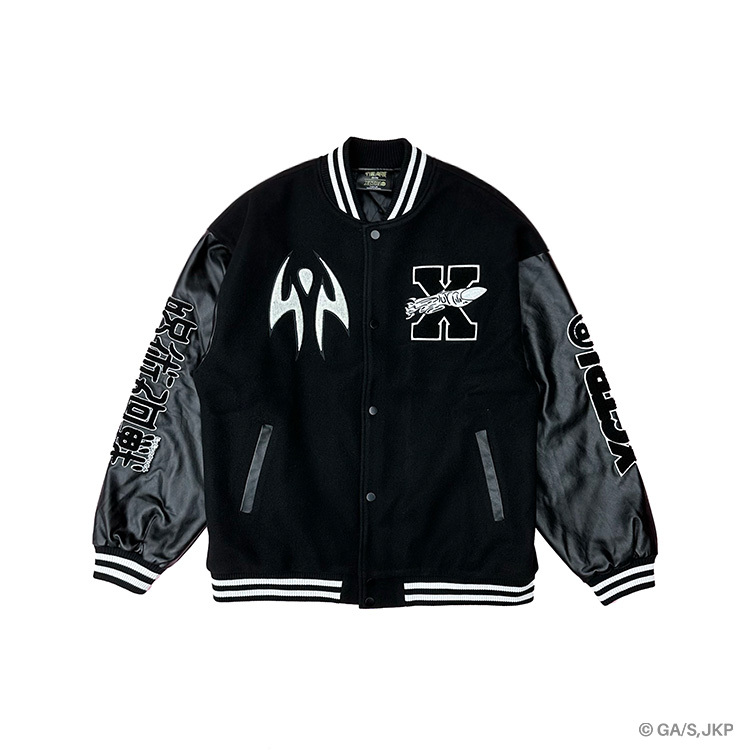 XCTRL® I 咒術迴戰《澀谷事變》宿儺棒球外套-黑