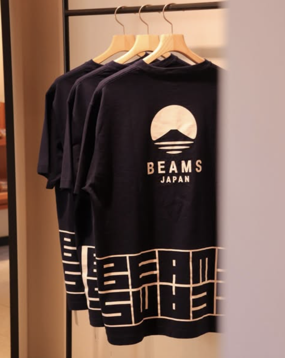 2024AW BEAMS JAPAN NIKKO 藍染 半纏式 日光 限定 短T 現貨 56040151819