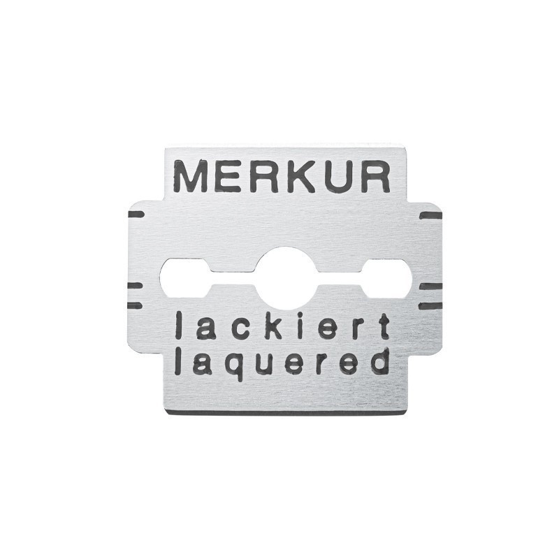 MERKUR不鏽鋼刨腳皮刀片一小盒(10片)