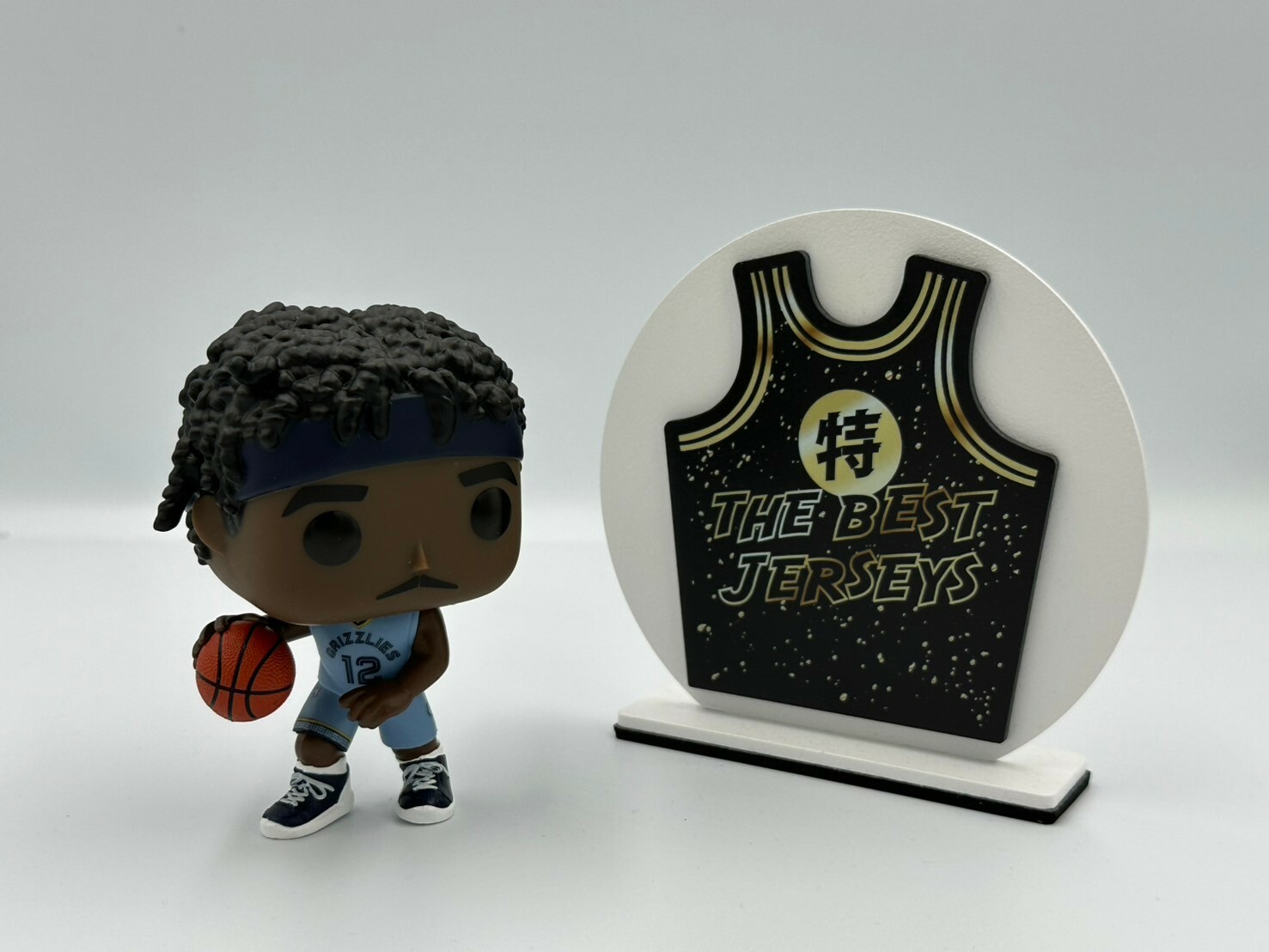 NBA公仔 Ja Morant 曼菲斯灰熊 水藍 #87 Funko Pop! Vinyl Figure 全新
