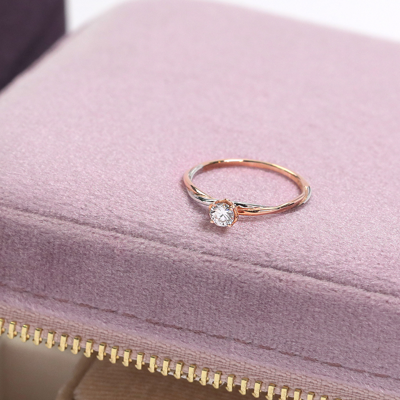 玫瑰絮語－20分鑽石戒指