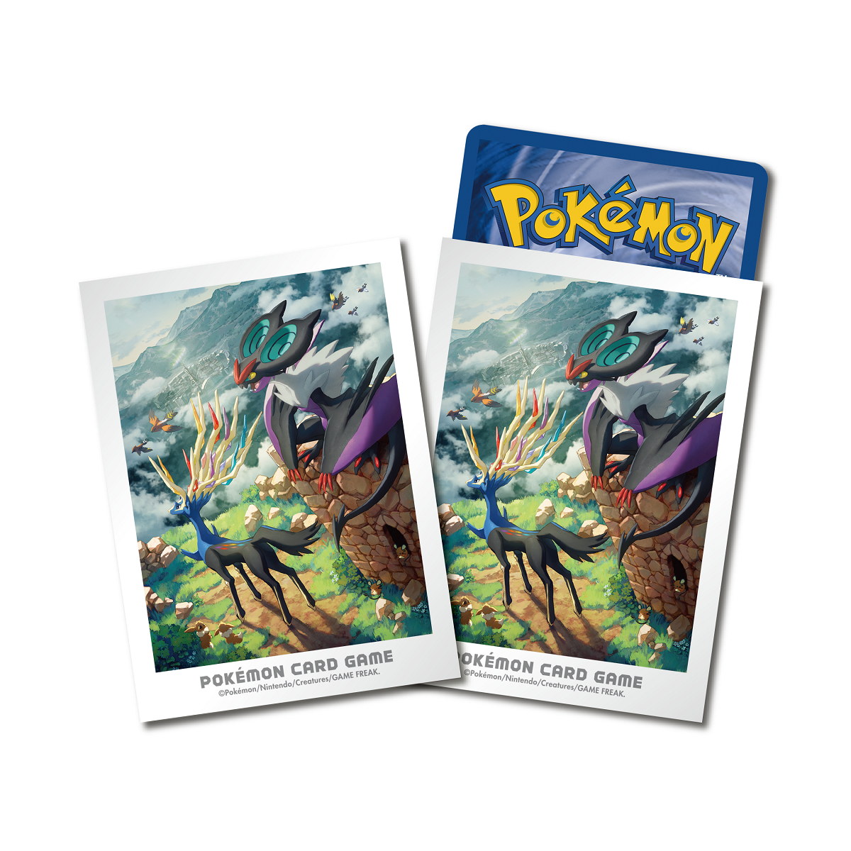 寶可夢造型卡套 - 第6世代 哲爾尼亞斯&音波龍