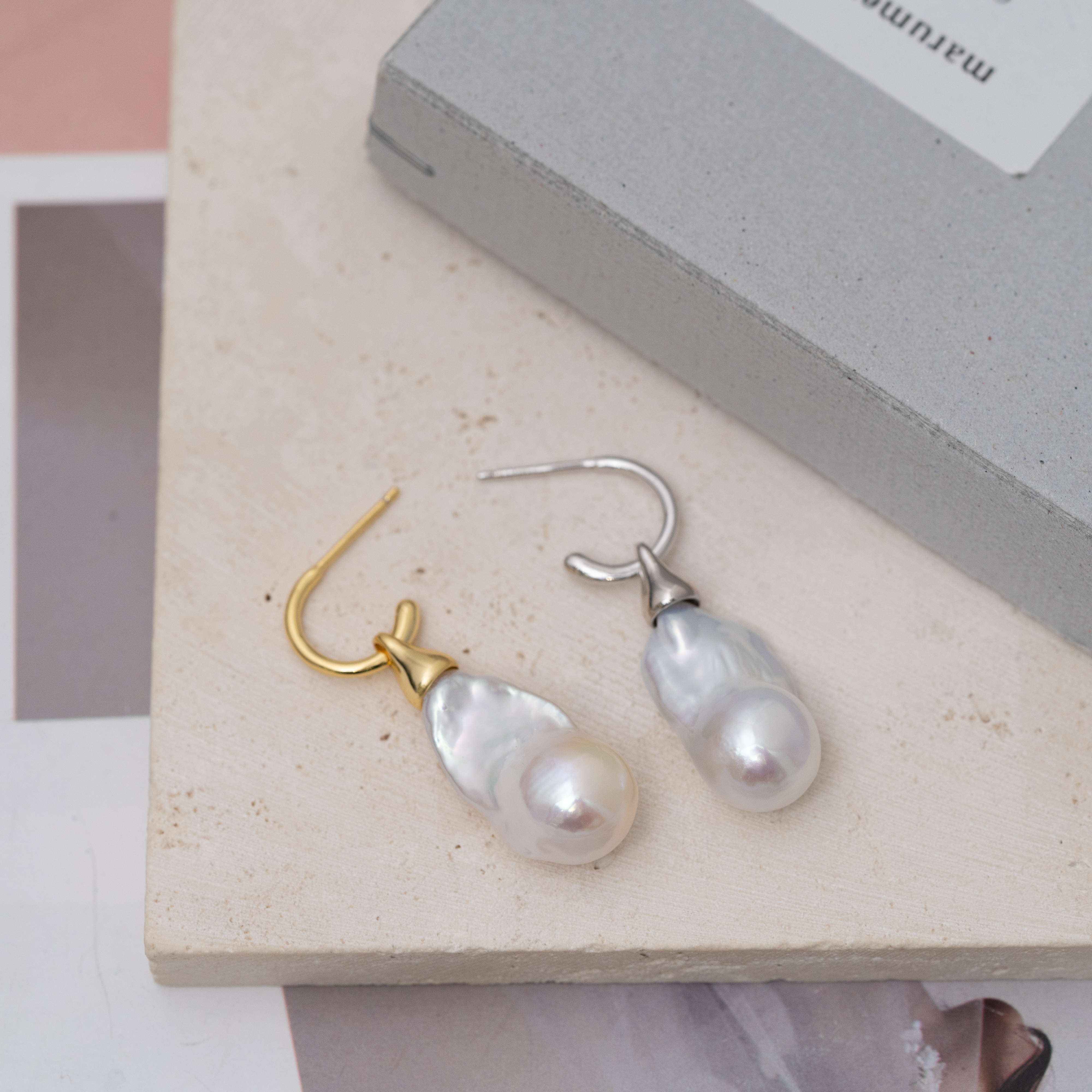 sve88 (12*22mm巴洛克珍珠) 可作吊咀