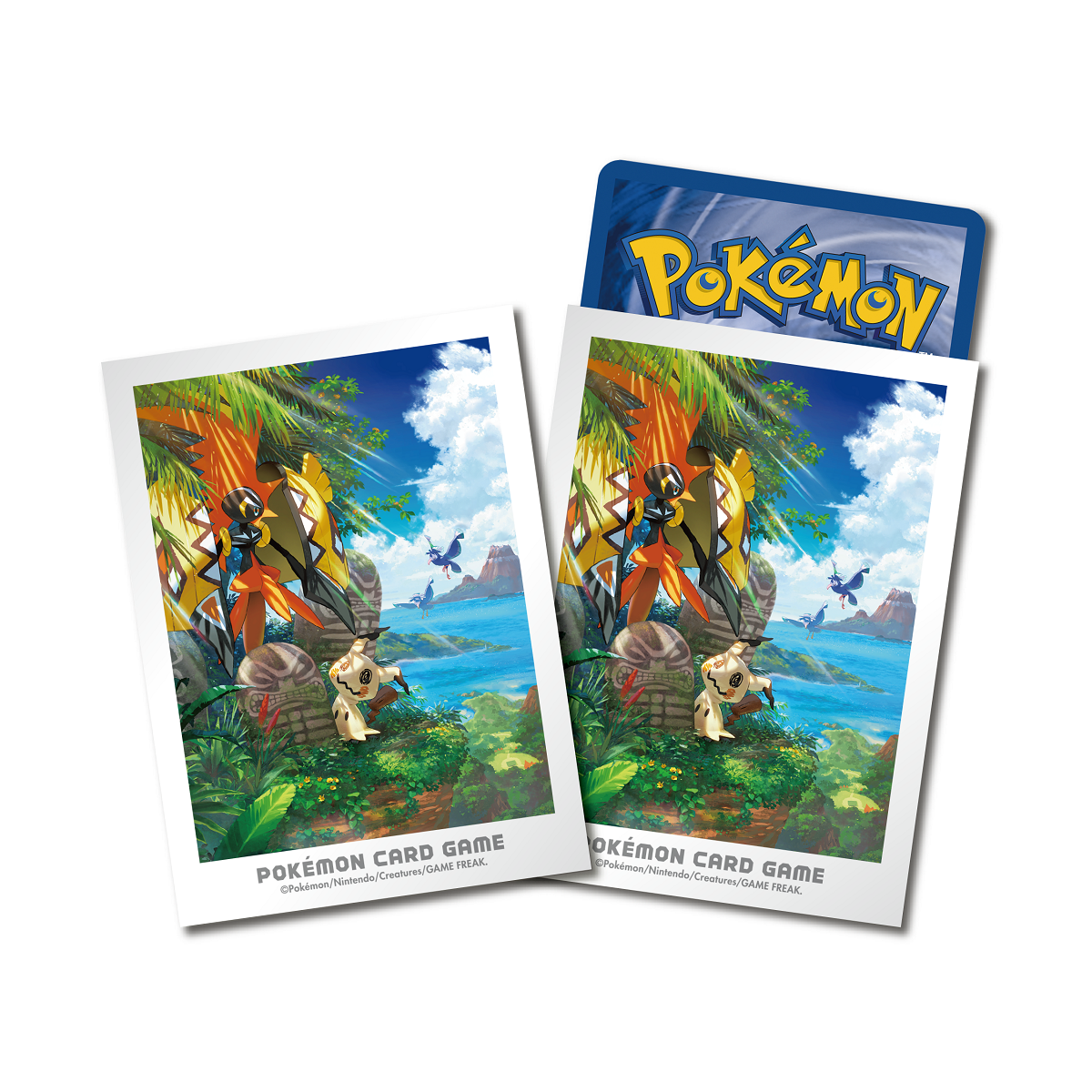 寶可夢造型卡套 - 第7世代 卡璞・鳴鳴&謎擬Q