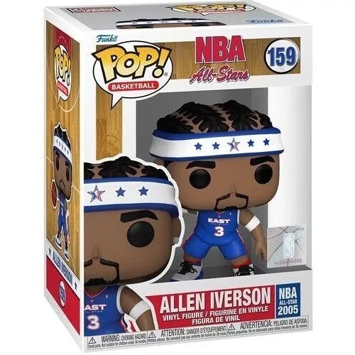 NBA公仔 Allen Iverson 2005 明星賽藍 #159 Funko Pop! Vinyl Figure 全新