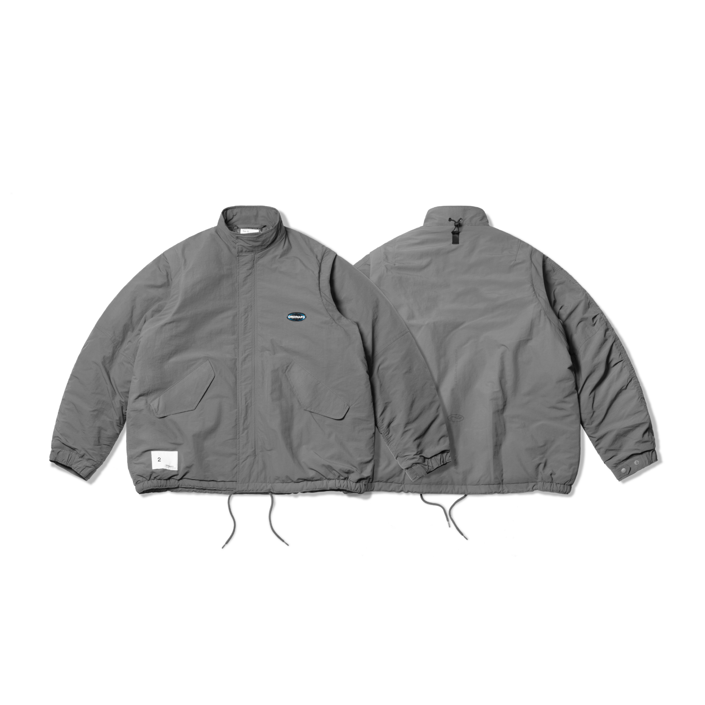 ORDINARY 兩用式鋪棉改良軍外套