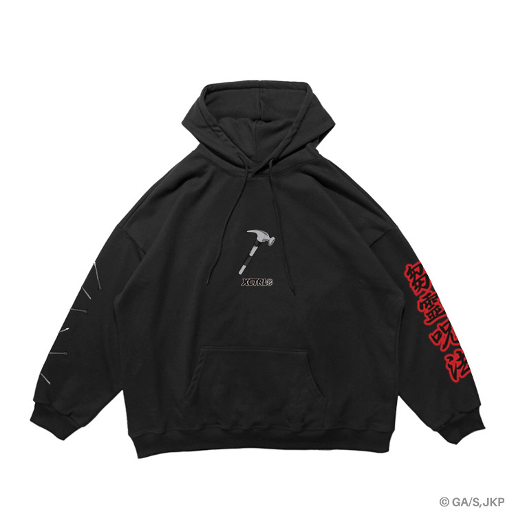 XCTRL® I 咒術迴戰《澀谷事變》釘崎帽T-黑