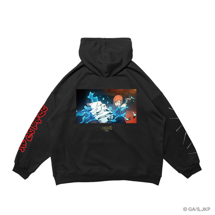 XCTRL® I 咒術迴戰《澀谷事變》釘崎帽T-黑