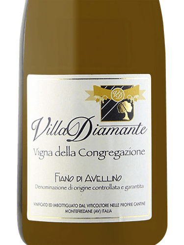 Villa Diamante Fiano di Avellino Vigna della Congregazione 2018