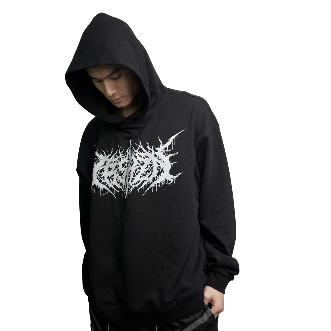 Darkness Logo Oversized Hoodie V2