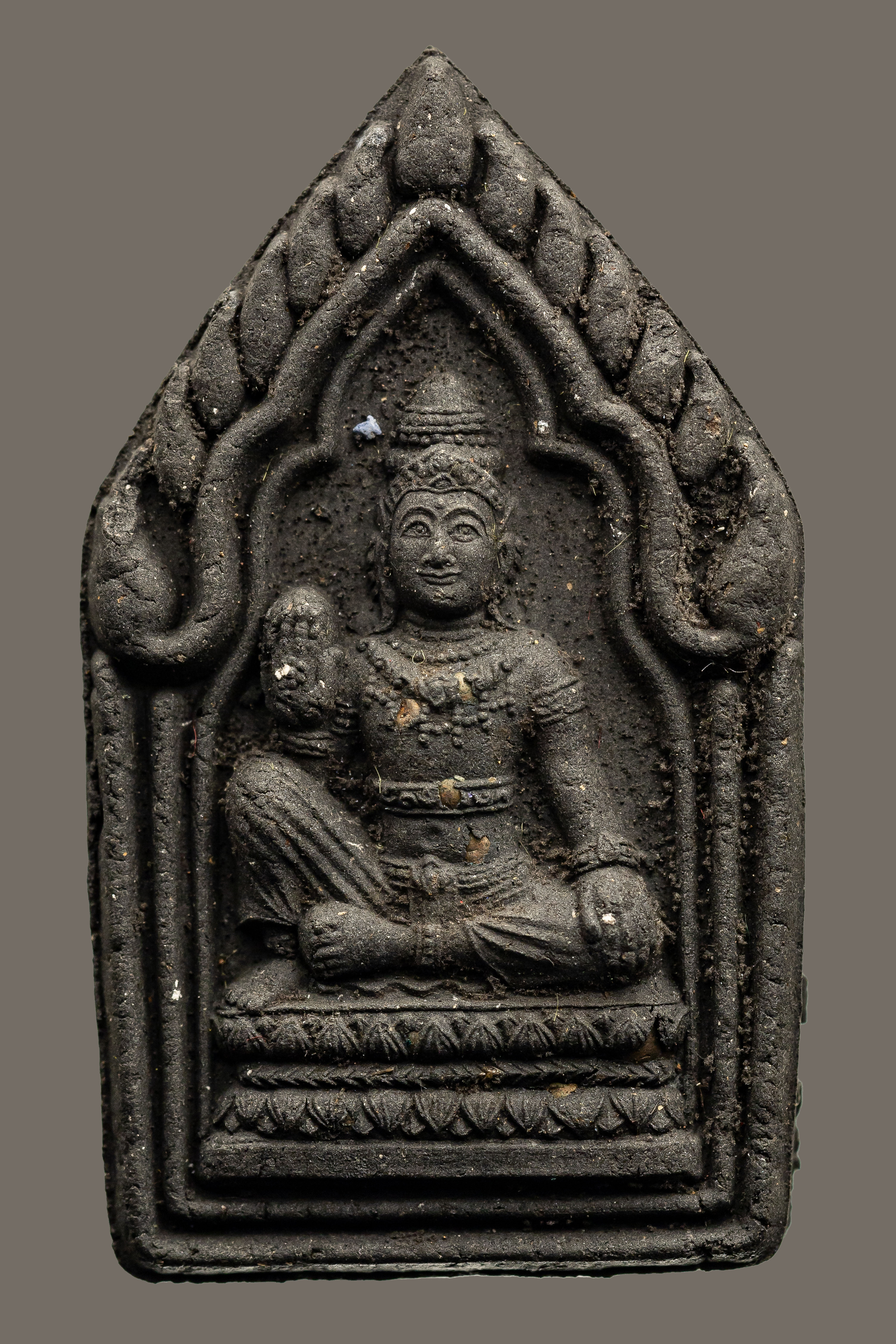 『泰國佛牌』大城府『宗坤』2550澤度金 阿贊初 瓦普泰沙灣  龍普Tim 碰派古曼粉 蜘蛛網 01241219