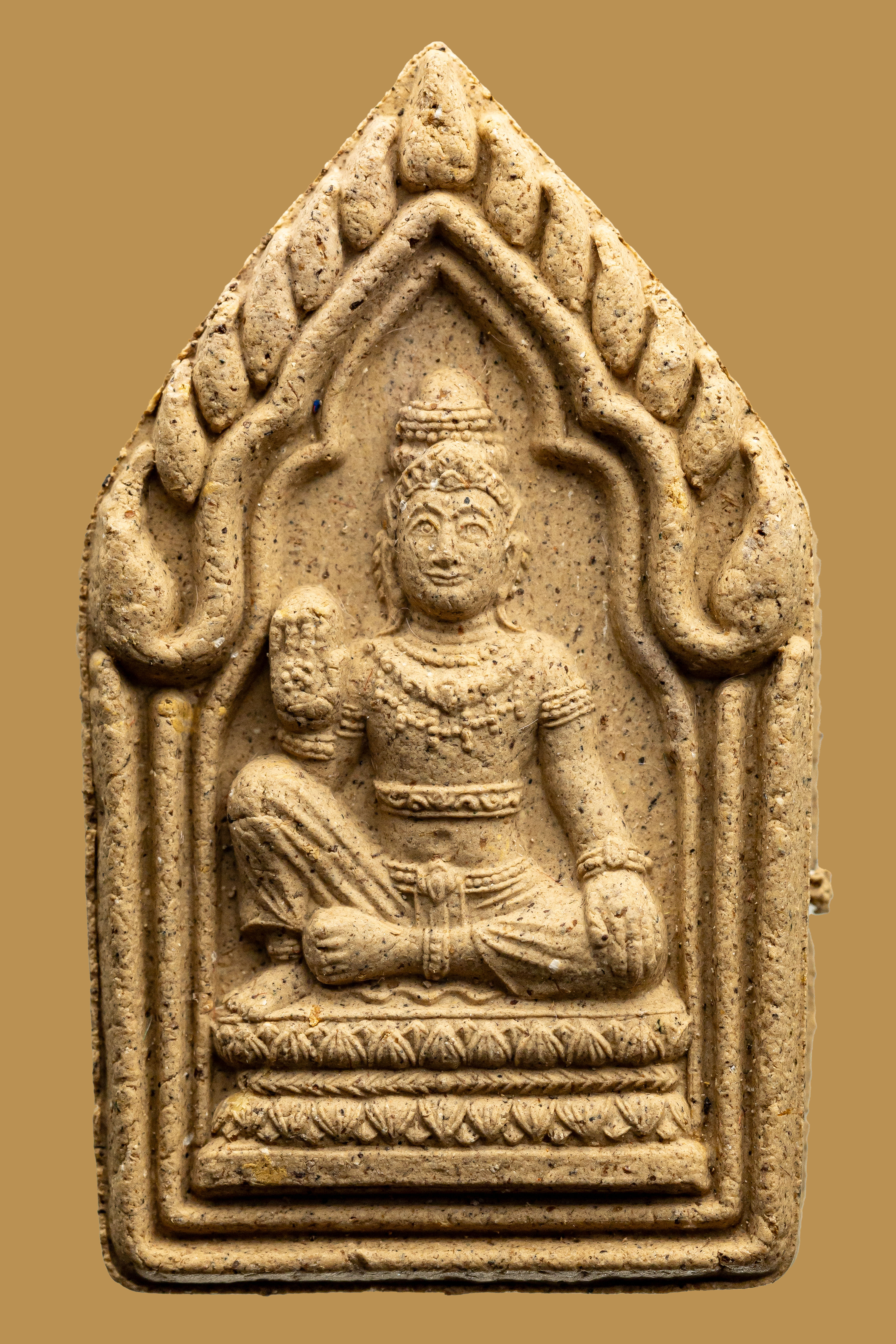 『泰國佛牌』大城府『宗坤』2550澤度金 阿贊初 瓦普泰沙灣  龍普Tim 碰派古曼粉 蜘蛛網  02241219