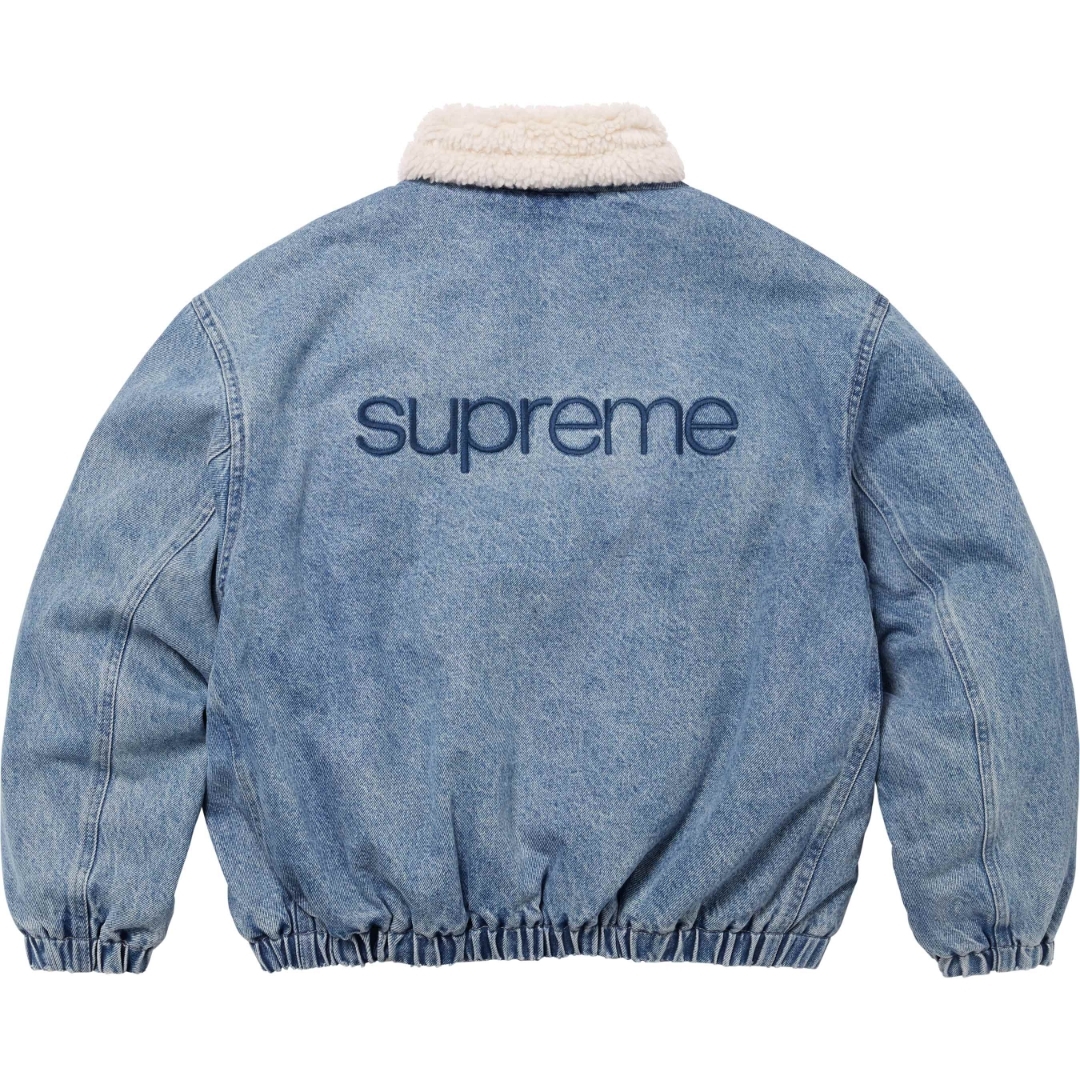 Supreme 24FW Faux Shearling Lined Bomber Jacket 羊羔絨夾克 (3色)