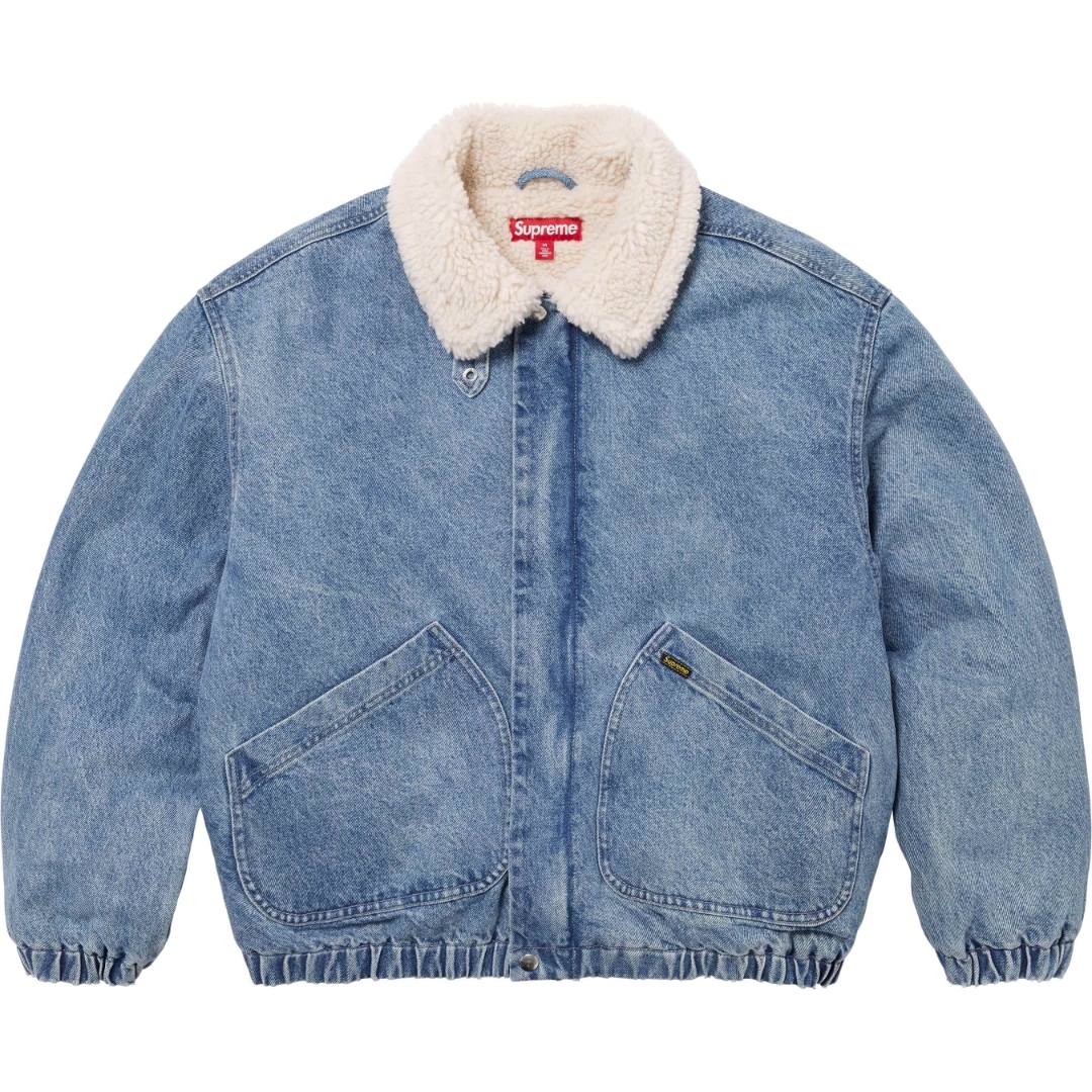Supreme 24FW Faux Shearling Lined Bomber Jacket 羊羔絨夾克 (3色)