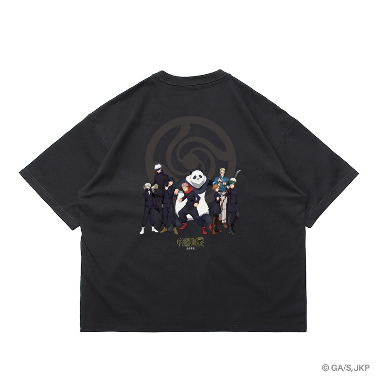 XCTRL® I 咒術迴戰《澀谷事變》呪術高專短T-黑