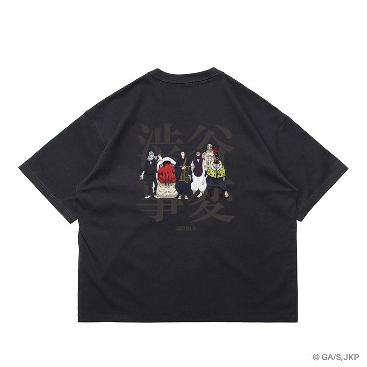 XCTRL® I 咒術迴戰《澀谷事變》澀谷事變短T-黑