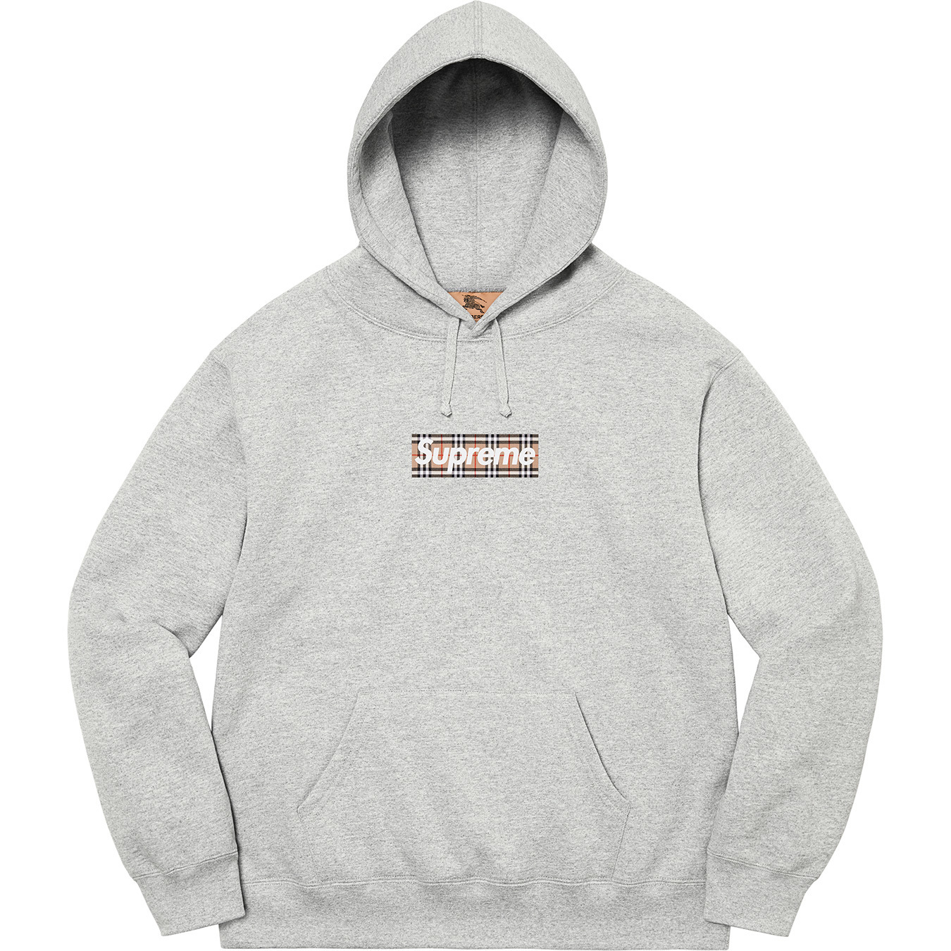 Supreme X Burberry Box Logo Hooded 帽踢 (3色)