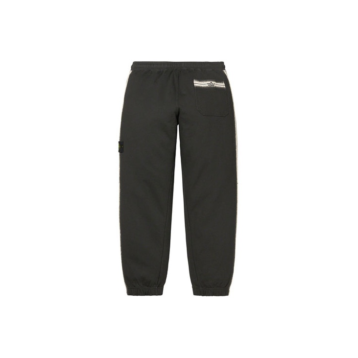 Supreme X Stone Island 22SS Stripe Sweatpant 棉長褲