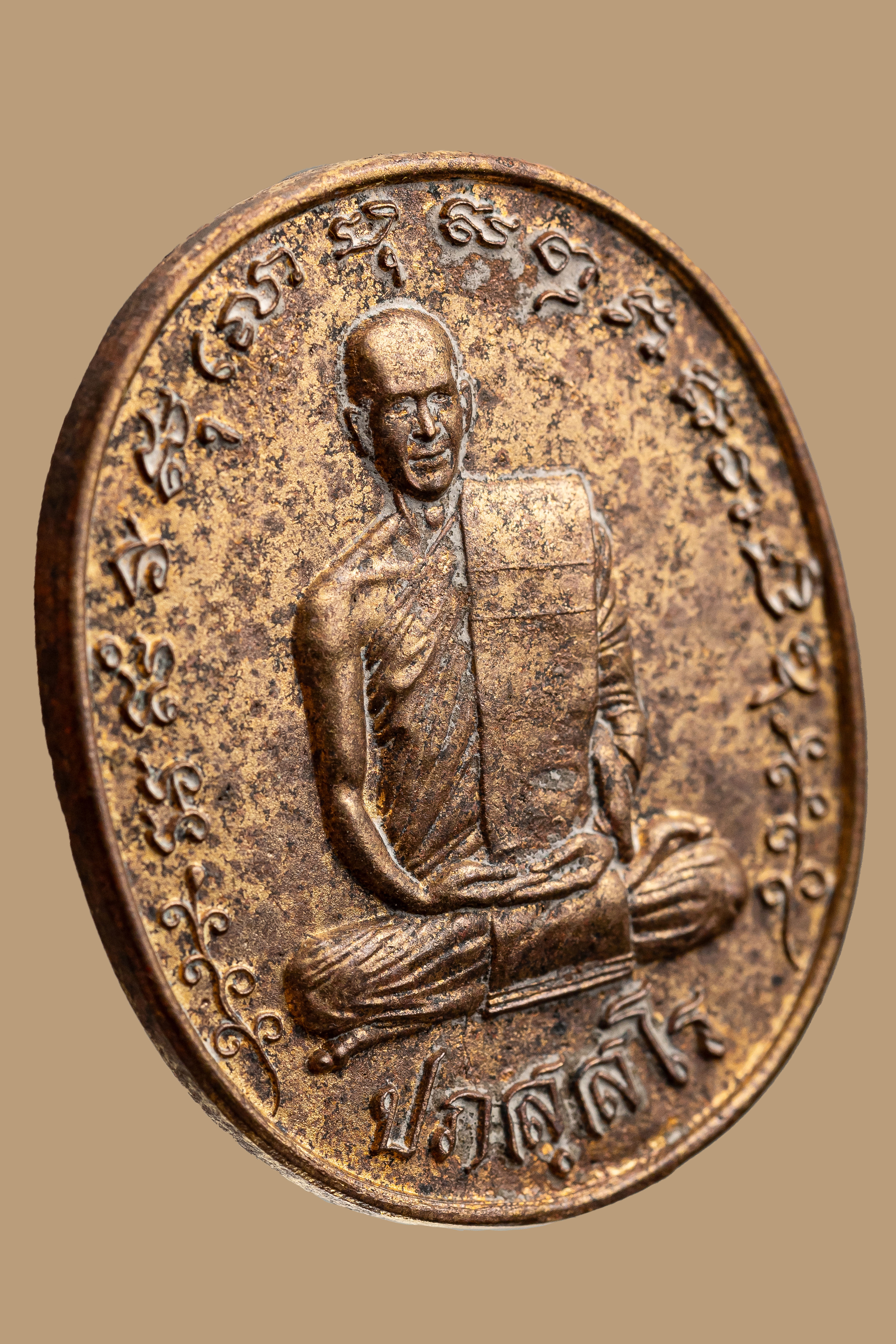 『泰國佛牌』黎逸府 帕阿贊棟『連簍 攤奔嘎亭2567』帕阿贊棟 瓦他薩班  04241219