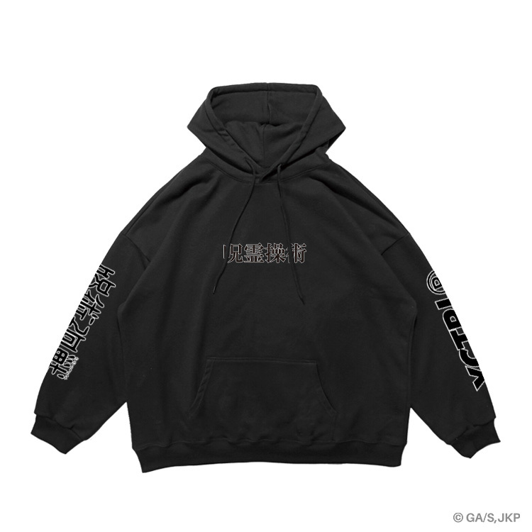 XCTRL® I 咒術迴戰《懷玉玉折》夏油傑帽T-黑