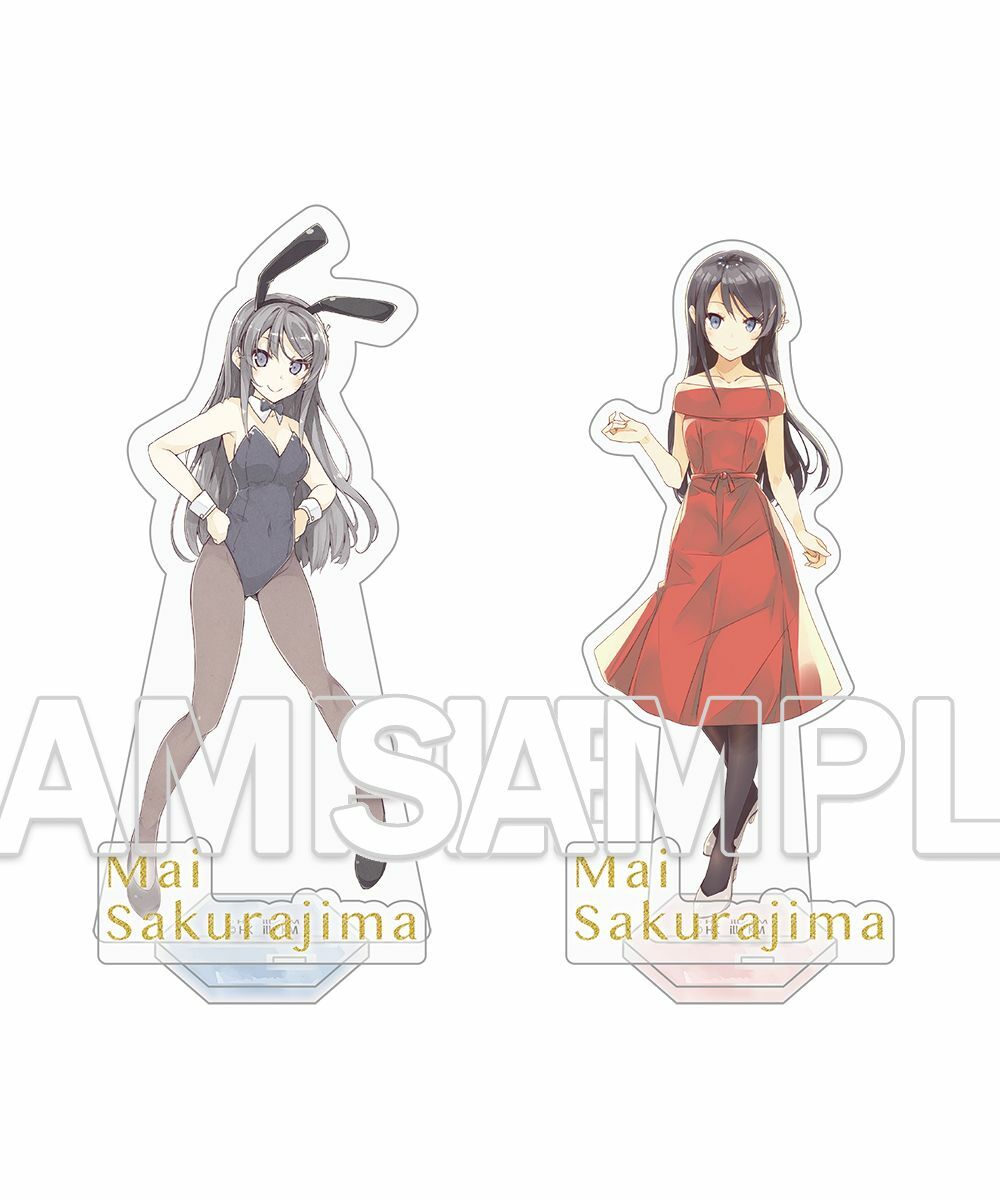 預購-電擊文庫「『青春豬頭』系列」10周年記念壓克力人形立牌 系列 【日本進口精品】