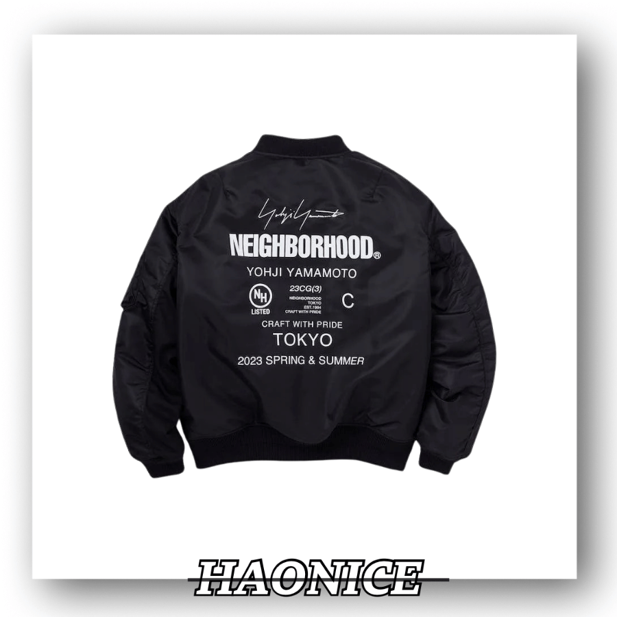 HAO NICE】潮流首選🔥NEIGHBORHOOD x 山本耀司超強聯名✨MA-1