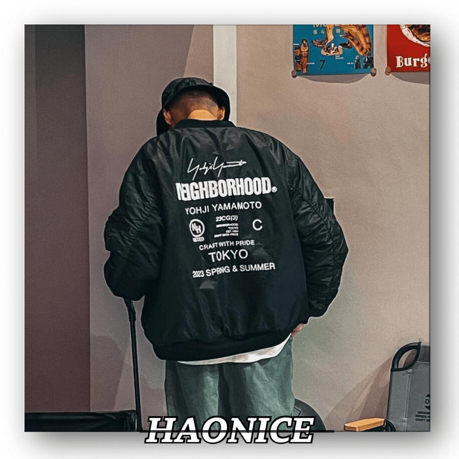 HAO NICE】潮流首選🔥NEIGHBORHOOD x 山本耀司超強聯名✨MA-1