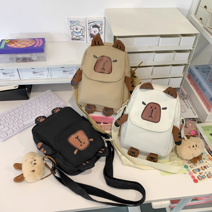 Capybara Canvas Bag