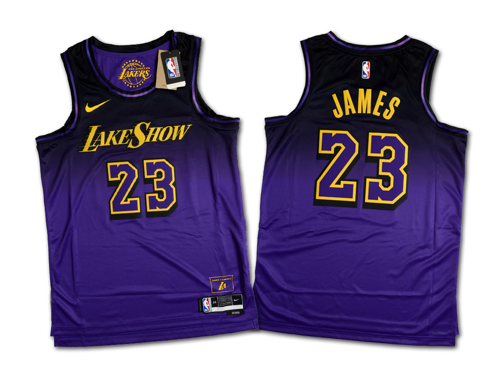 Nike 洛杉磯湖人隊 LeBron James 城市版 Swingman 球衣