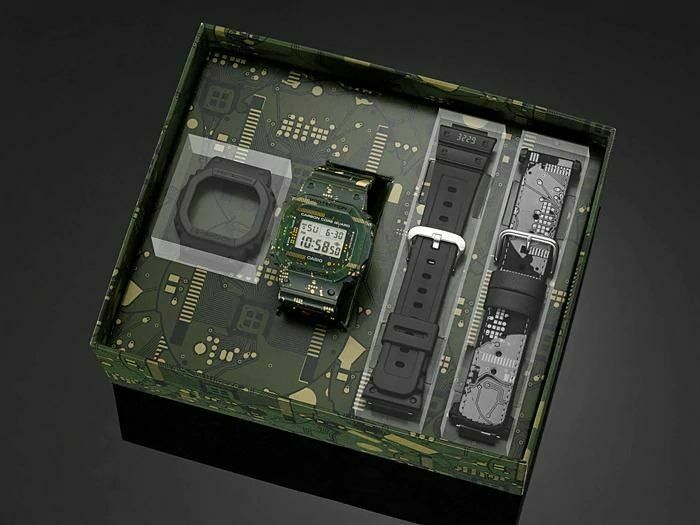Casio G-Shock DWE-5600CC-3 電路板 手錶 (香港行貨)