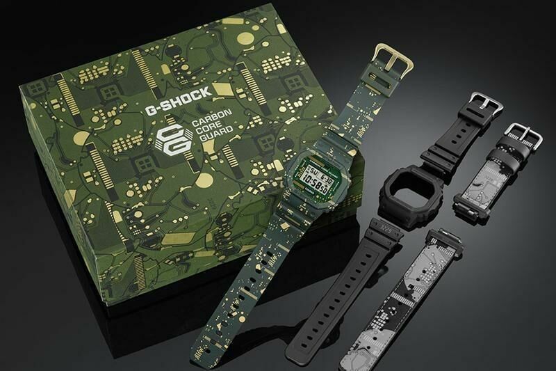 Casio G-Shock DWE-5600CC-3 電路板 手錶 (香港行貨)