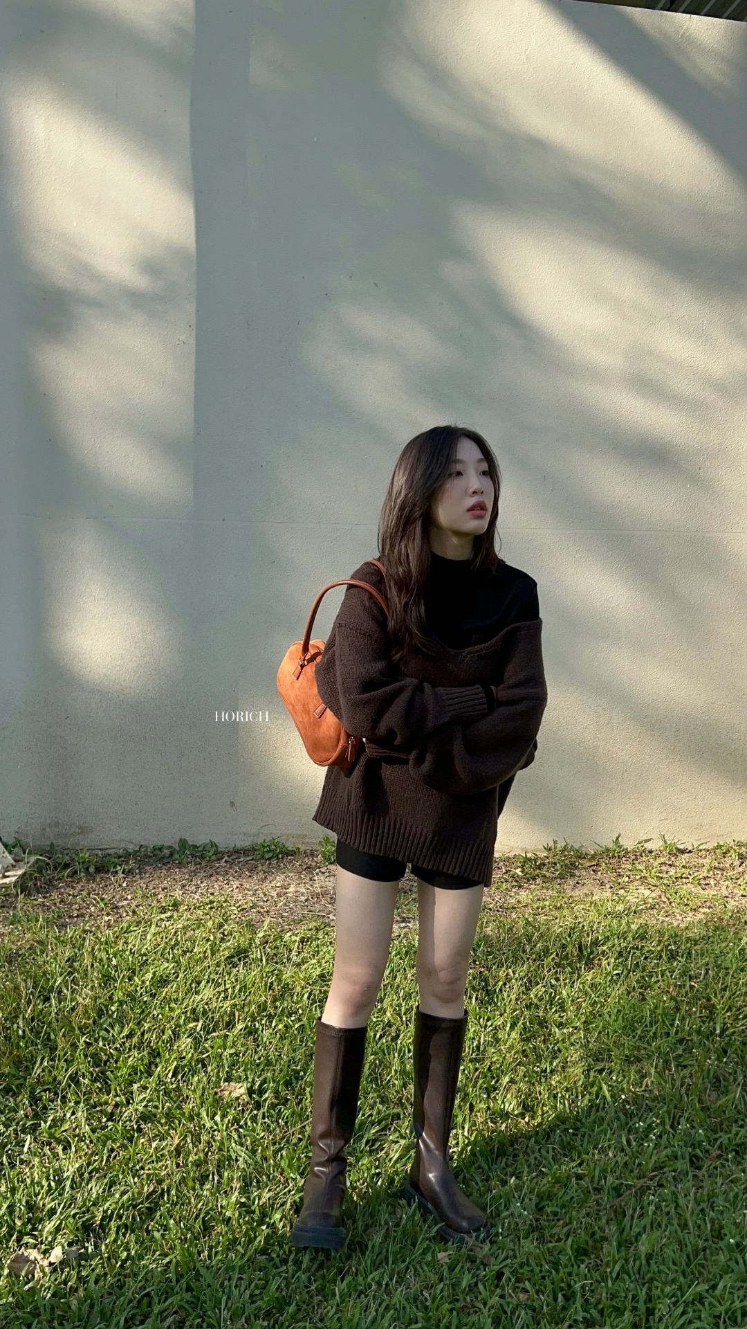 𝗗𝗲𝗰.𝟮𝟬 / 24201-大寬領針織上衣(4色) -咖