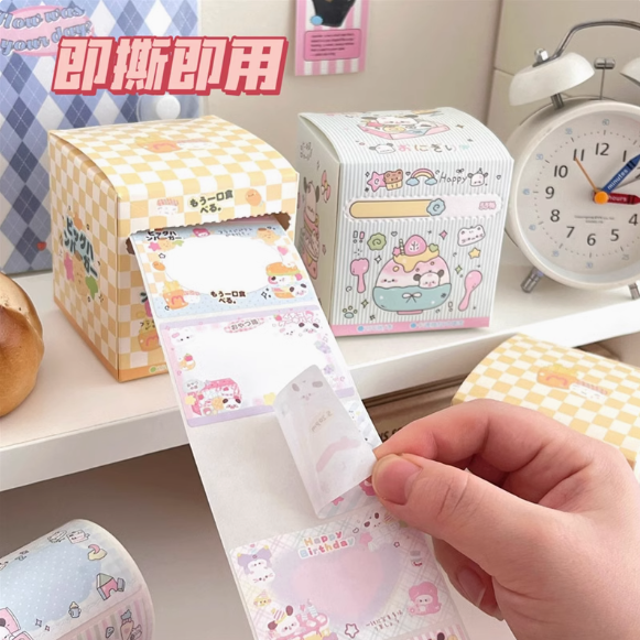 [2 FOR RM10] Cutie Animal Candy Colour Stick Note