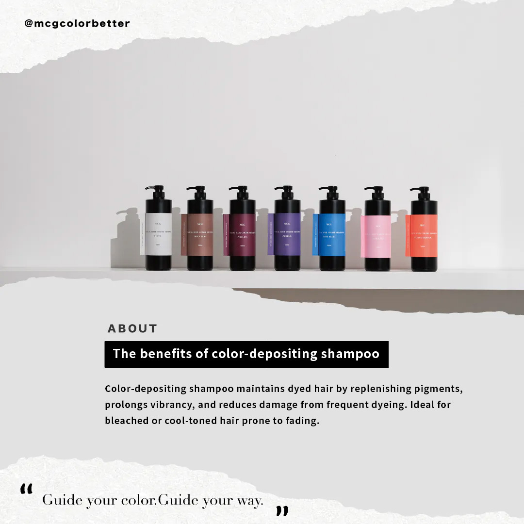 The benefits of color-depositing shampoo