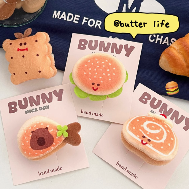 Cute Food Hair Clip
