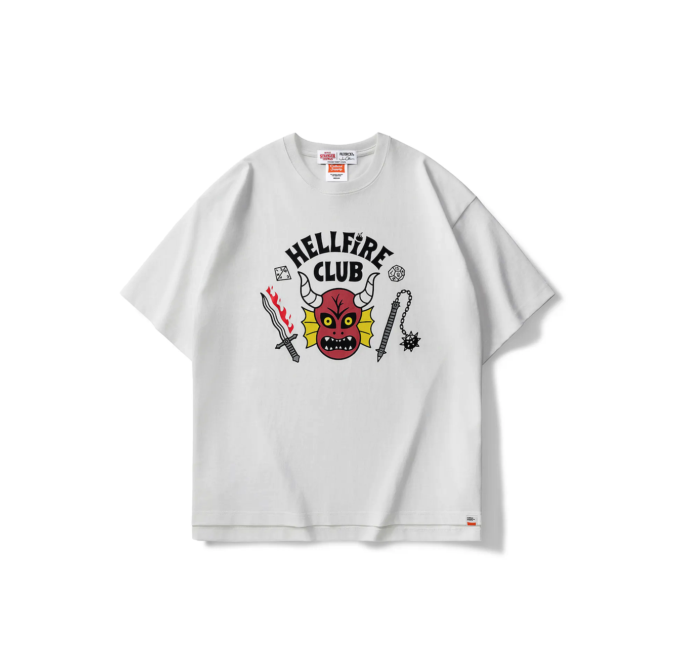 【現貨】FILTER017® X Stranger Things X Jun Oson Hellfire Club Tee / 地獄火俱樂部短T