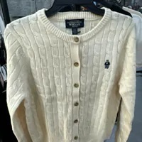 [S] WHO.A.U STEVE CABLE CARDIGAN,IVORY, WHCKE4901F-IVORY (SWAU465)