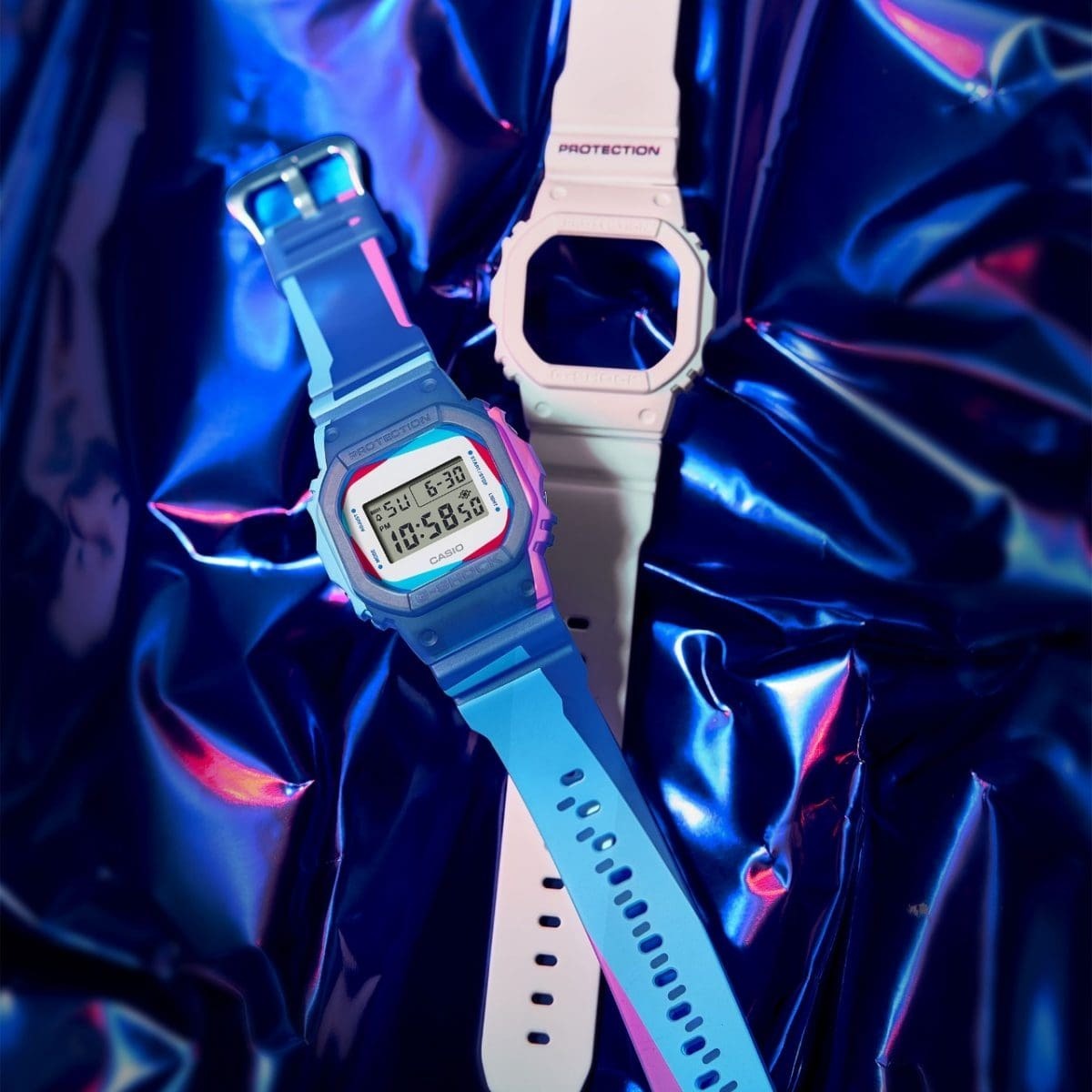 Casio G-Shock DWE-5600PR-2 手錶 (香港行貨)